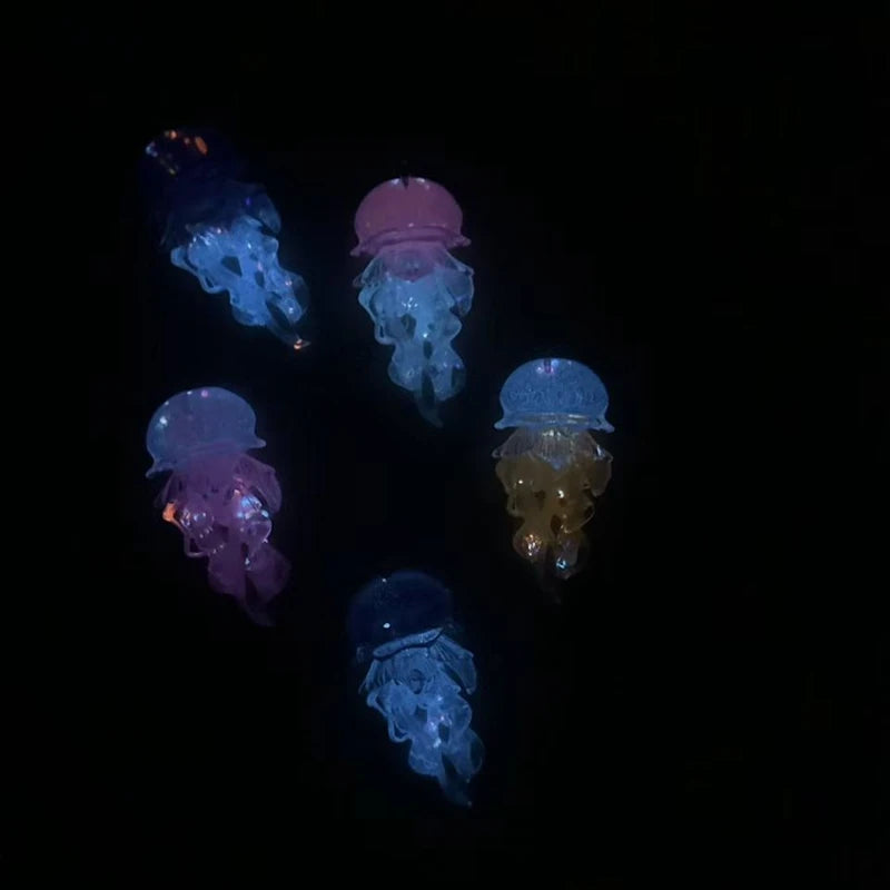 Y2K Jellyfish Tassel Mobile Key Chain Jellyfish Beaded Phone Charm Keycord Korean Sea Shell Fish Beads Chain BackPack Keyring (Copy)